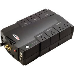 No break, UPS con regulador Cyberpower AVR 685 va 390 watts 3 años de garanta en pila y equipo