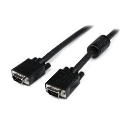 Cable coaxial StarTech.com - 3, 05 m, VGA (D-Sub), VGA (D-Sub), Macho Macho, Negro