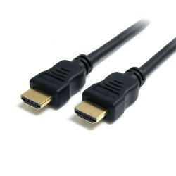 Cable de 1,8 m, HDMI tipo A (Estándar), HDMI tipo A (Estándar), 3D, 10,2 Gbit s, Negro