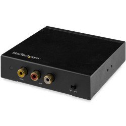 StarTech.com Caja Convertidora de video HDMI a RCA con Audio