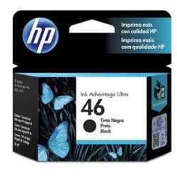 HP 46 HP CZ637AL, Negro, DeskJet Ink Advantage Ultra 2529 HP DeskJet Ink Advantage Ultra 4729, Inyección de tinta, 1500 páginas