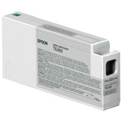 Cartucho Epson T636 UltraChrome HDR gris claro, para Stylus Pro 7900 9900 9700 7700 7890 WT7900 9890. 700 ml.