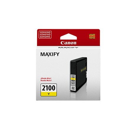 Cartucho de tinta Canon PGI-2100y amarillo para iB4010 MB5310 rendimiento 1000 páginas