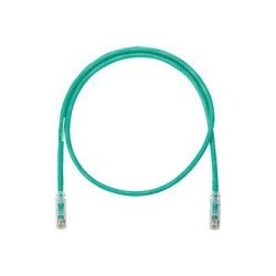 Cable de parcheo UTP Categoría 6, con plug modular en cada extremo - 1.5 m. - Verde