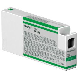 Cartucho Epson T636 UltraChrome HDR verde, para Stylus Pro 7900 9900 9700 7700 7890 WT7900 9890. 700 ml.