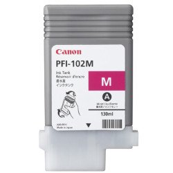 Tanque de tinta Canon para imageprograf PFI-102M magenta 130ml (solo IPf605 510 710 720)