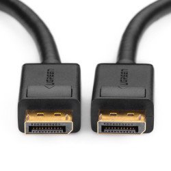 Cable DisplayPort 1.2 Macho a Macho, Longitud 3m, Versión DP1.2, Soporta 4K@60Hz, 2K@144Hz, Soporta 3D, Color profundo de 8 y 10