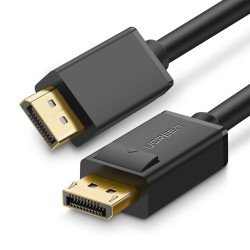 Cable DisplayPort 1.2 Macho a Macho, Longitud 5m, Versión DP1.2, Soporta 4K@60Hz, 2K@144Hz, Soporta 3D, Color profundo de 8 y 10