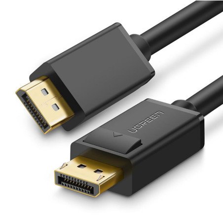 Cable DisplayPort 1.2 Macho a Macho, Longitud 1.50 m, Versión DP1.2, Soporta 4K@60Hz, 2K@144Hz, Soporta 3D, Color profundo de 8