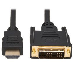 Cable HDMI Tripp-Lite P566-010 - 3.05 m, HDMI, DVI-D, Negro