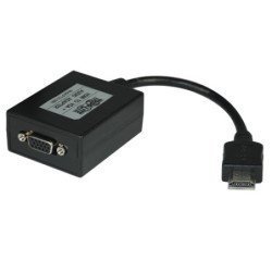 Adaptador de cable Tripp-Lite (P131-06N), HDMI a VGA con audio para PCs ultrabook, laptop, y de escritorio - 1920 x 1200 (1080p)