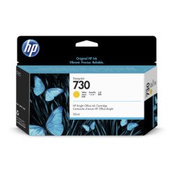 Cartucho HP Num 730 - Amarillo, Inyección de tinta, HP