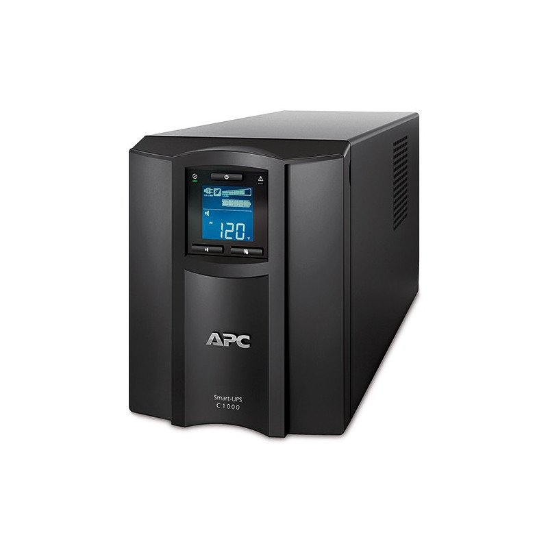 APC Smart-UPS C 1000VA LCD 120V sistema de alimentación ininterrumpida (UPS) 1 kVA 600 W 8 salidas AC