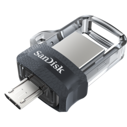 Memoria SanDisk 32GB USB 3.0, micro USB ultra dual drive M3.0 otg 150mb/s