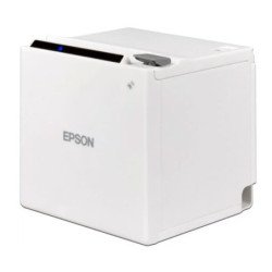 Miniprinter Epson TM-M30-011, térmica, 79.5 mm, bluetooth, recibo, autocortador, MPOS, blanca