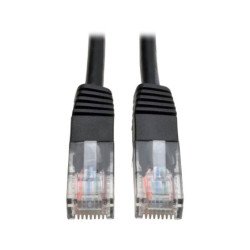 Tripp Lite N002-006-BK Cable Ethernet (UTP) Patch Moldeado Cat5e 350 MHz (RJ45 M/M) - Negro, 1.83 m [6 pies]