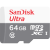 Memoria SanDisk 64GB micro SDXC ultra 80mb/s clase 10 con adaptador