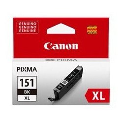 Tanque de tinta Canon CLI-151 xl bk negro, ix6810, p7210, ip8712