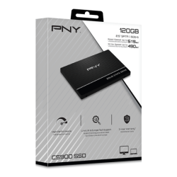 Unidad de estado sólido SSD PNY CS900 120GB 2.5 SATA3 7mm lect.515/escr.490 mbs, PC