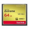 Memoria SanDisk 64GB compactflash extrem 120, 85mbs vpg-20