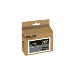 Epson T760120 - New T760 Ultrachrome HD Photo Black Ink cartucho de tinta 1 pieza(s) Original Negro