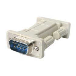 StarTech.com NM9MM cambiador de género para cable DB-9 Blanco