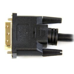 StarTech.com Cable Adaptador Conversor HDMI® a DVI-D de 3m - Macho a Macho - Convertidor de Vídeo - Negro