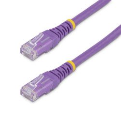StarTech.com C6PATCH6PL cable de red Púrpura 1,8 m Cat6 U/UTP (UTP)