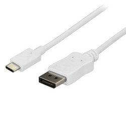 StarTech.com Cable 1,8m USB C a DisplayPort 1.2 de 4K a 60Hz - Adaptador Convertidor USB Tipo C a DisplayPort - HBR2 -
