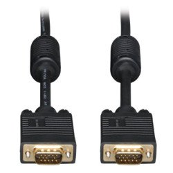 Tripp Lite P502-015 Cable Coaxial VGA de Alta Resolución RGB (HD15 M/M), 4.57 m [15 pies]