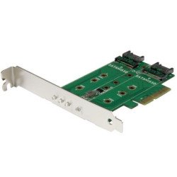 Tarjeta Adaptadora PCI Express 3.0 StarTech.com PEXM2SAT32N1. - PCIe, M.2/SATA