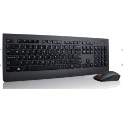 Combo Lenovo teclado y mouse ingles inalámbrico