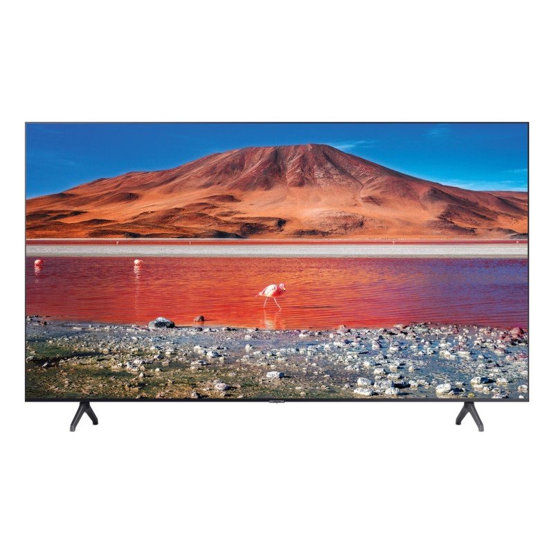 Televisión LED Samsung 55 Smart TV serie TU7000, UHD 4k 3, 840 x 2, 160, 2 HDMI, 1 USB