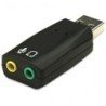 Convertidor de audio Brobotix 856601 USB a 3.5 mm blanco