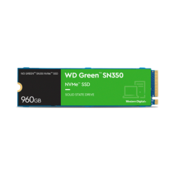 Unidad de estado sólido SSD WD Green SN350 NVME m.2 960GB PCie gen3 lect 2400MB/s escrit 1900Mb/s