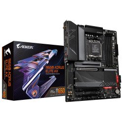 T. madre Gigabyte b650 AMD s-am5 DDR5 pcie 4.0, HDMI, 4xusb 2.0, m.2, ATX, gama media, RGB