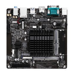 T. madre Gigabyte CPU integrado Intel Celeron n4120, 2x DIMM DDR4 2400, 2133 MHz, 1 HDMI, 4xusb, mini ITX