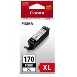 Tanque de tinta Canon PGI-170 XL pigmento negro 22.2 ml, MG5710, MG6810, MG7710, TS5010, TS6010, TS8010, TS9010