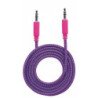 Manhattan Cable de audio con recubrimiento textil