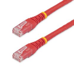 StarTech.com C6PATCH100RD cable de red Rojo 30,5 m Cat6 U/UTP (UTP)