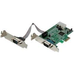 Tarjeta Adaptadora PCI Express StarTech.com PEX2S553LP - PCIe, 0, 46 Mbit/s, Alámbrico