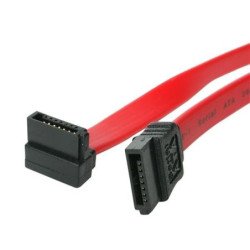 Cable SATA StarTech.com SATA18RA1 - Rojo, Hembra/hembra