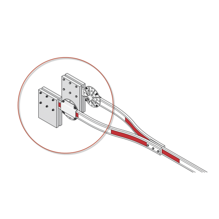 Kit de instalación para brazo de madera 1602-340