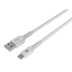 Cable Manhattan USB 8 pines para  iPhone 6 plus, 6, 5, 5s, 5c, iPad 4, air, mini  carga y sincroniza