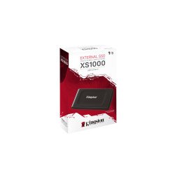 Unidad SSD Kingston xs1000 1t externo conector tipo a tipo c, velocidad hasta 1050mb s (sxs1000 1000g)
