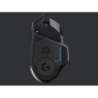 Mouse Logitech G502 lightspeed negro inalámbrico para gaming iluminación RGB lightsync con batería recargable