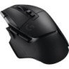 Mouse Logitech G502 x LightSpeed negro inalámbrico para gaming lightsync con batería recargable