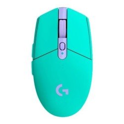 Mouse Logitech G305 Menta/violeta óptico inalámbrico para gaming con tecnología Lightspeed USB