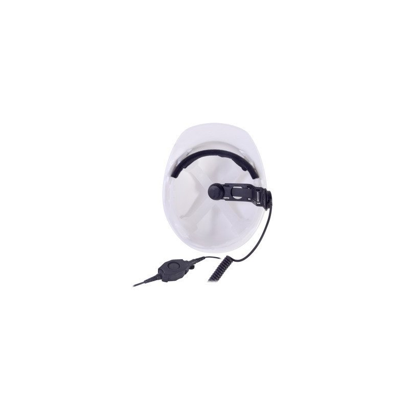 Micrófono de conducción ósea de cabeza para casco con bocina de alta potencia para radios Kenwood TK3230/3000/3402/3312/3360/317