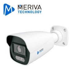 Cam IP bullet Meriva Technology mob-fc500f, 5mp, serie full color, h.265, 2.8mm, 30m LED luz blanca, slot micro SD hasta 256gb,